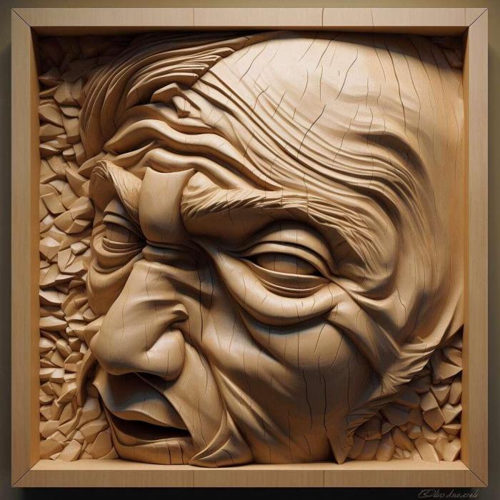 نموذج ثلاثي الأبعاد لآلة CNC 3D Art 